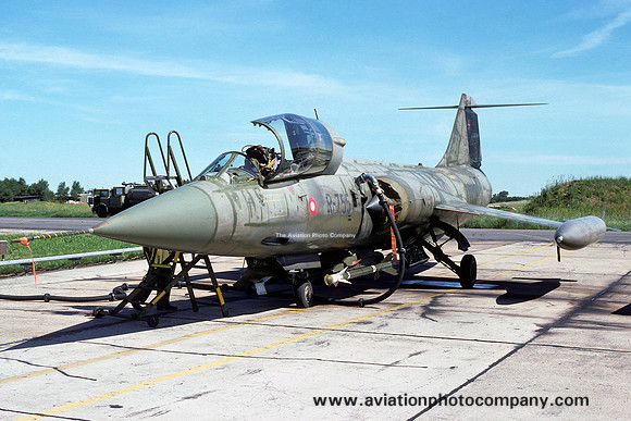 Danish Air Force Esk 723 Lockheed F-104G Starfighter R-755 (1977)