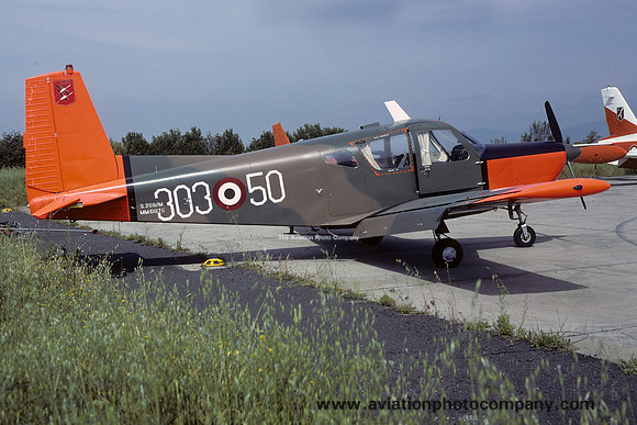 Italian Air Force 303 Gruppo SIAI S-208M MM61970/303-50 (1981)
