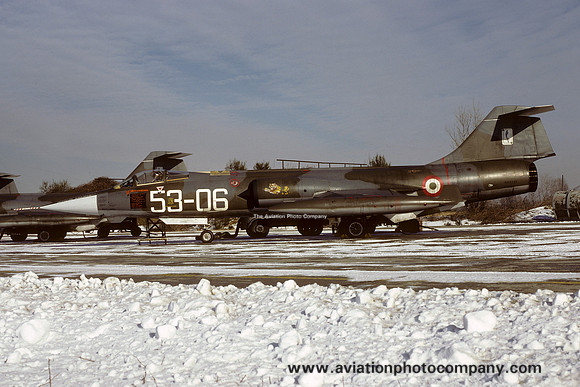 Italian Air Force 53 Stormo Lockheed F-104S Starfighter MM6721/53-06 (1981)