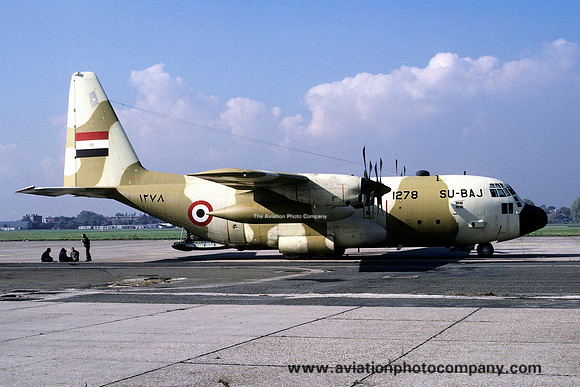 Egyptian Air Force Lockheed C-130H Hercules 1278/SU-BAJ (1981)