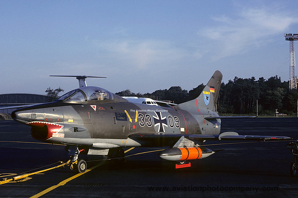 German Air Force FIATG-91R 33+09 wearing LTG62 markings (1981)