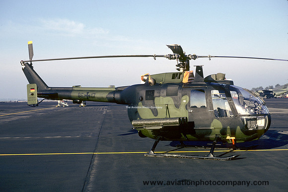 German Army Bolkow Bo105P 86+17 (1981)