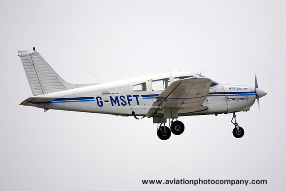 Western Air Piper PA-28-161 Cherokee Warrior G-MSFT (2007)