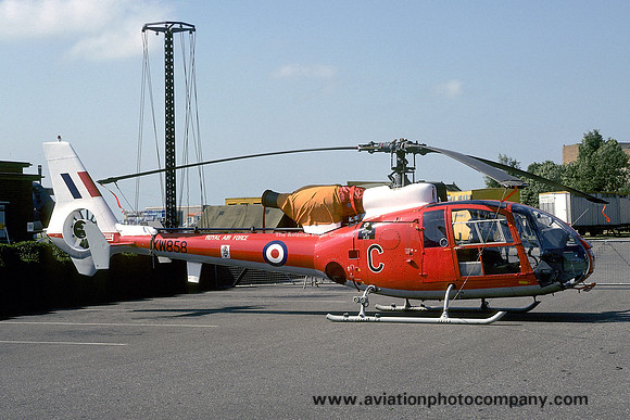 RAF Central Flying School Westland Gazelle HT.3 XW858/C (1978)