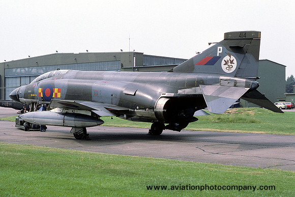 RAF 92 Squadron McDonnell F-4M Phantom FGR.2 XV414/P (1978)