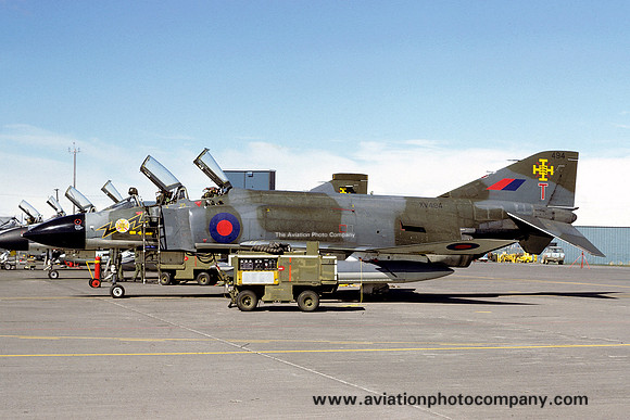 RAF 111 Squadron McDonnell F-4M Phantom FGR.2 XV494/T (1978)