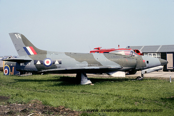 RAF Supermarine Swift FR.5 WK277 at the Newark Air Museum (1978)