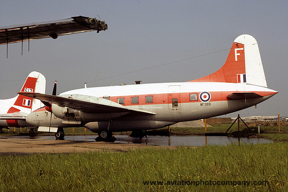 RAF Vickers Varsity T.1 WF369 at the Newark Air Museum (1978)