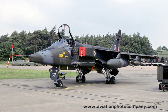 RAF 20 Squadron Sepecat Jaguar GR.1 XZ393/CP-E (1978)