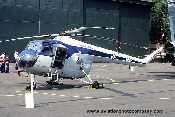 RAF 2 SoTT Bristol Sycamore HR.14 ZJ918/8190M at RAF Cosford (1978)