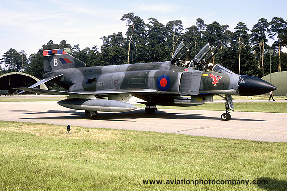 RAF 23 Squadron McDonnell F-4M Phantom FGR.2 XV421/B (1978)
