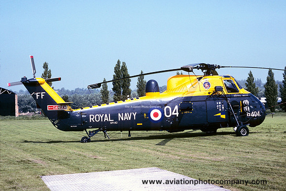 Royal Navy 737 Squadron Westland Wessex HAS.3 XP142/FF404 (1978)