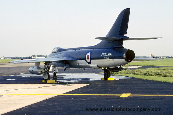 Royal Navy FRADU Hawker Hunter GA.11 WT809/867 (1978)