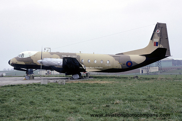 RAF 46 Squadron Avro Andover C.1 XS600 (1976)