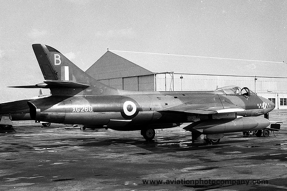 RAF 54 Squadron Hawker Hunter FGA.9 XG260/B at RAF Luqa