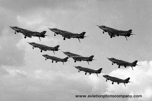 Royal Navy 800 Squadron Supermarine Scimitar F.1 formation