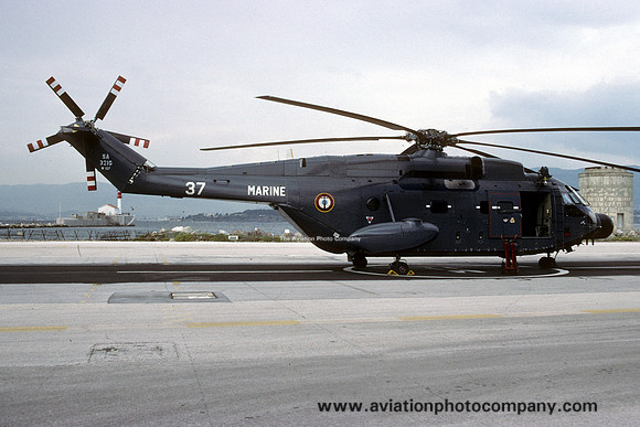 French Navy 33F Sud SA.321G Super Frelon 137 (1995)