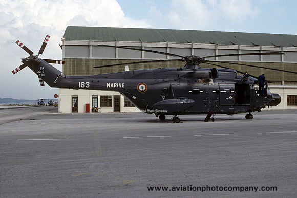 French Navy 33F Sud Frelon 163 (1995)