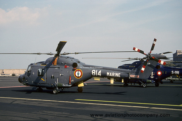 French Navy 31F Westland Lynx HAS.4 814 (1995)