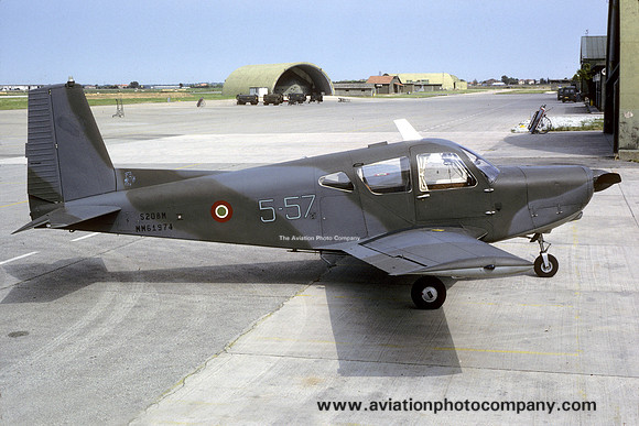 Italian Air Force 5 Stormo SIAI S-208M MM61974/5-57 (1995)