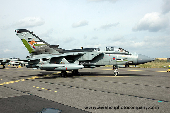RAF 12 Squadron Panavia Tornado GR.4 ZA543/FF at RAF Leeming (2008)