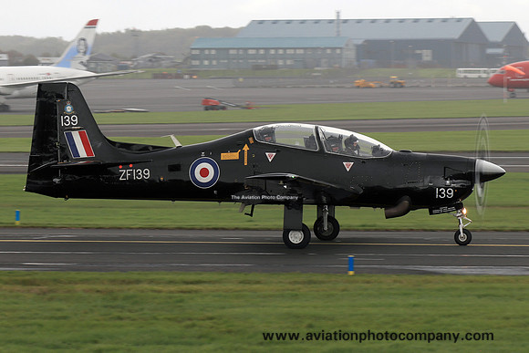 RAF 1 FTS Short Tucano T.1 ZF139 at Prestwick (2019)
