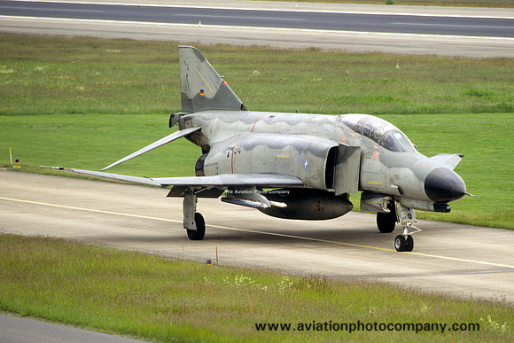 German Air Force JG72 McDonnell F-4F Phantom 38+34 (1995)