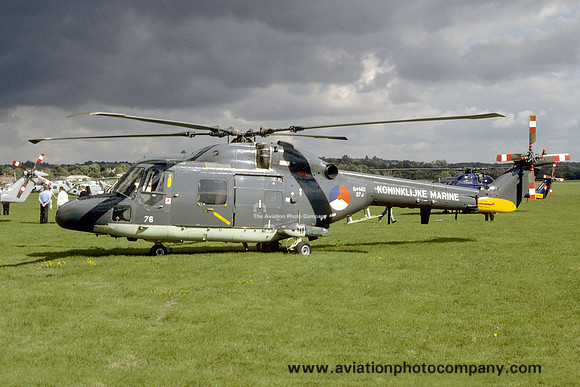 Dutch Navy 860 Squadron Westland Lynx SH-14D 276 (1995)