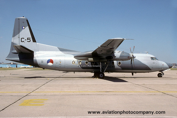 Dutch Air Force Fokker F-27-300M Troopship C-5 (1995)