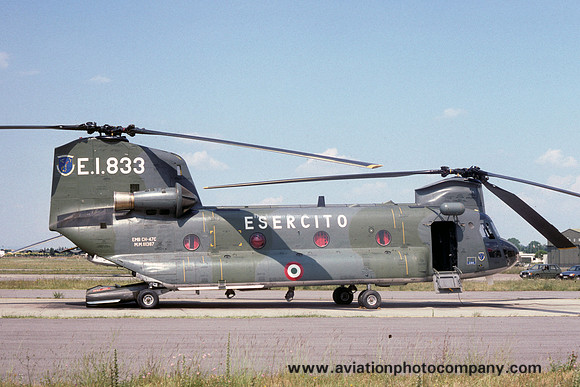 Italian Army Vertol CH-47C Chinook MM81387/EI-833 (1994)
