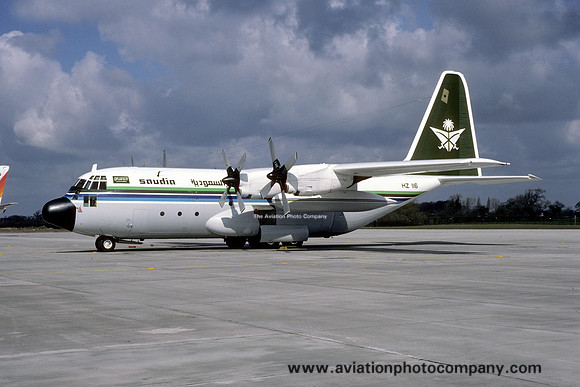 Saudia Lockheed VC-130H Hercules HZ-116 (1988)