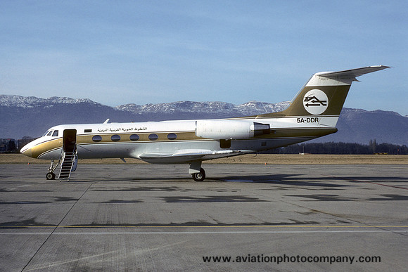 Libyan Arab Airlines Gulfstream II 5A-DDR (1984)