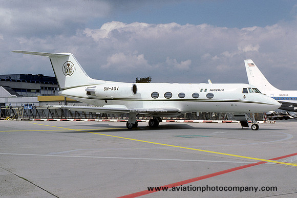 Nigerian Government Gulfstream II 5N-AGV (1987)