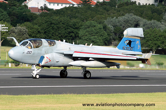 US Marines VMAQ-3 Grumman EA-6B Prowler 163030/MD-00 at Lajes (2009)