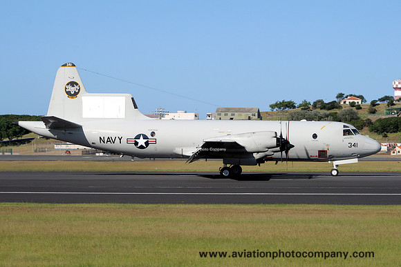 US Navy VX-30 Lockheed NP-3D Orion 150521/341 at Lajes (2009)