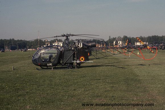 Belgian Army Sud Alouette II A15 (1979)