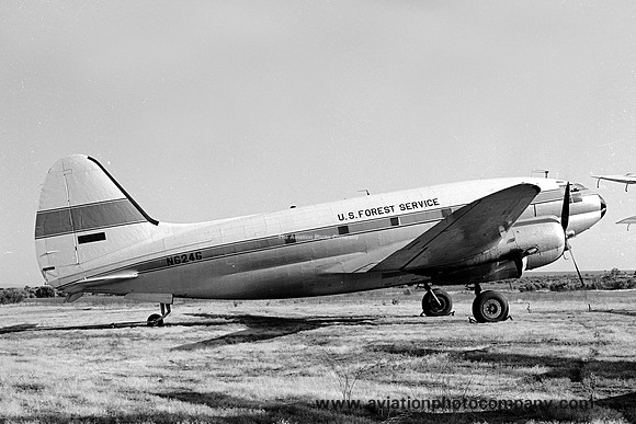 US Forest Service Curtiss C-46D N6246 (1972)