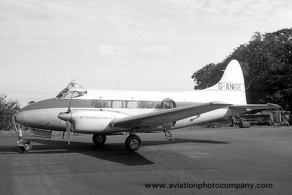 BKS Air Transport De Havilland DH.104 Dove 2B G-ANGE