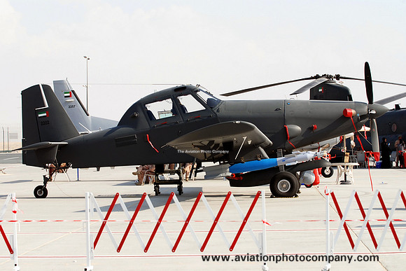 UAE Air Force Air Tractor AT-802U 2202 at the Dubai Airshow (2013)