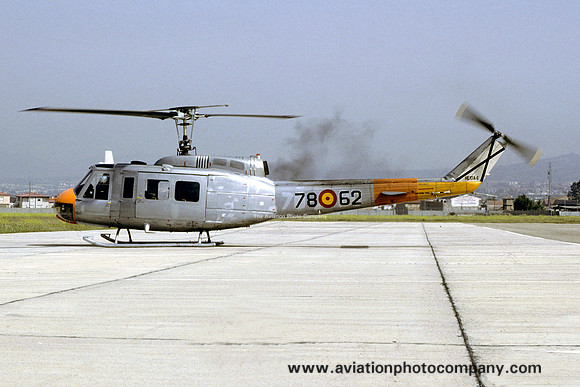 Spanish Air Force Ala 78 Agusta-Bell 205A HE.10A-6/78-62 (1987)