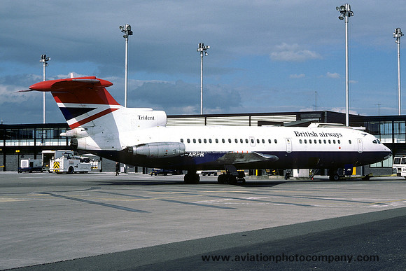 British Airways Hawker Siddeley HS121 Trident 1C G-ARPR (1978)