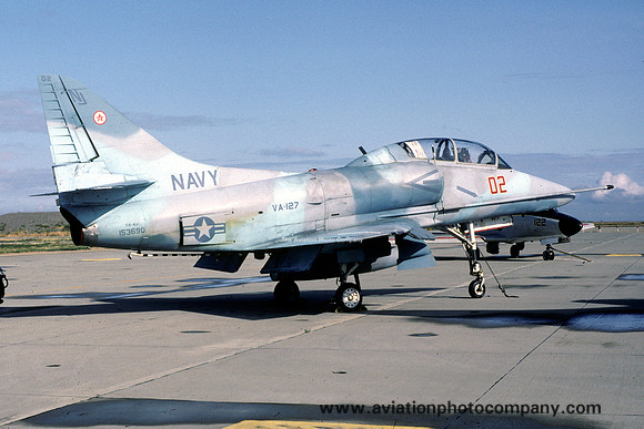 US Navy VA-127 Douglas TA-4J 153690/NJ-02 (1983)