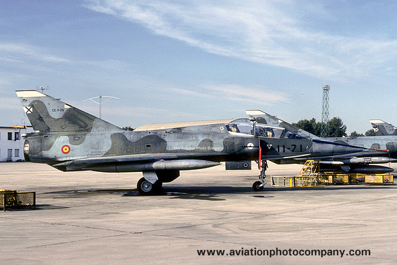 Spanish Air Force Ala 11 Dassault Mirage 3BE CE.11-26/11-71 (1989)