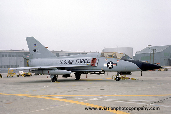 USAF ADC Convair F-106B 57-2521 (1974)