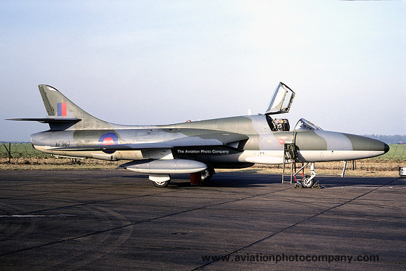 RAF Laarbruch Station Flight Hawker Hunter T.8B XF967 (1978)