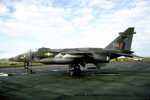 RAF 31 Squadron Sepecat Jaguar GR.1 XZ392/DQ (1977)