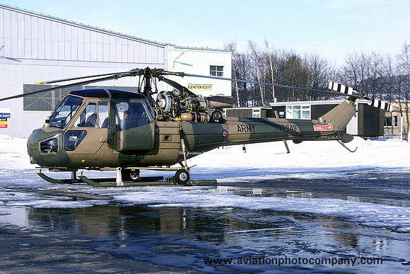 Army Air Corps 653 Squadron Westland Scout AH.1 XP849 (1979)