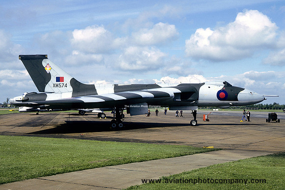 RAF 617 Squadron Avro Vulcan B.2 XM574 (1979)