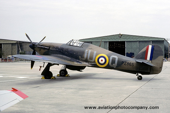RAF Battle of Britain Memorial Flight Hawker Hurricane IIc PZ865 (1981)