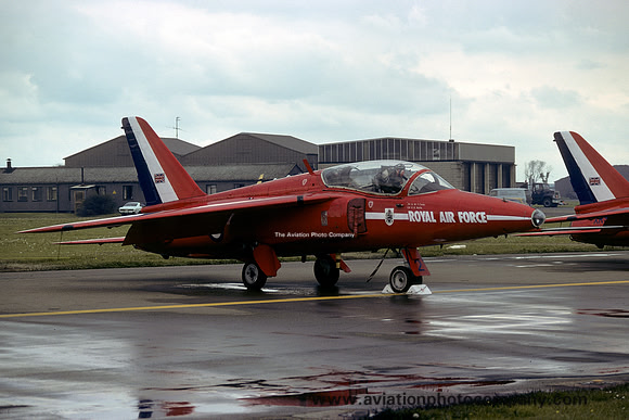 RAF Red Arrows Folland Gnat T.1 XR955 (1979)